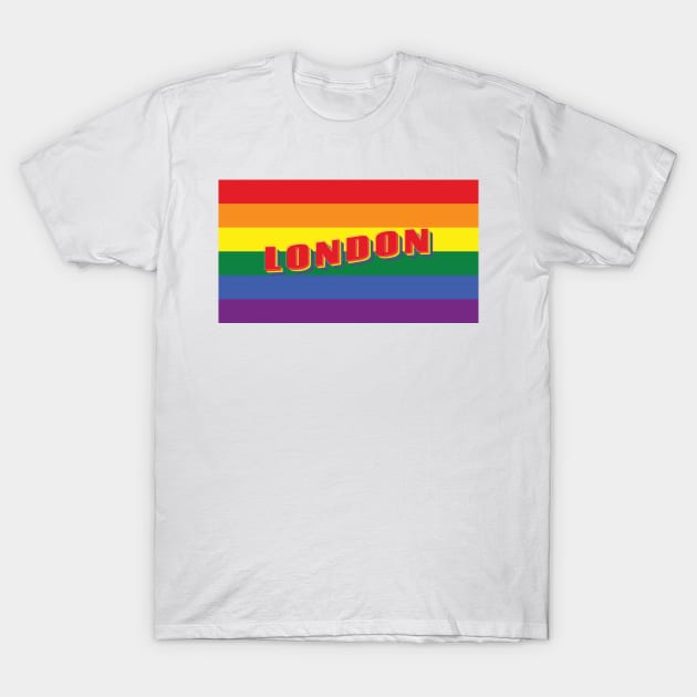 London Pride: Celebrate Love, Equality and Diversity T-Shirt by DesignerPropo